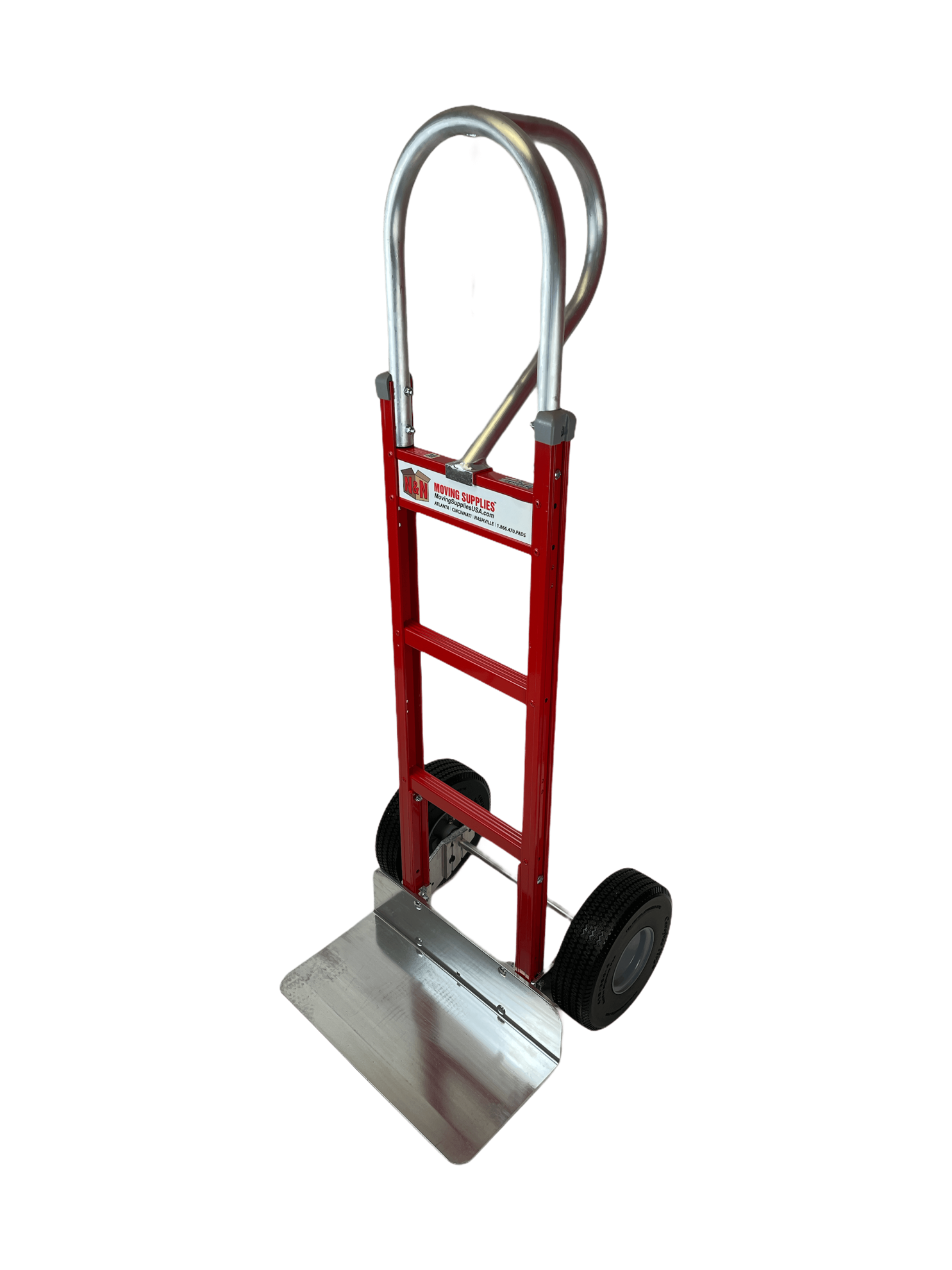 Picture of Red Liberator Aluminum Hand Truck - Solid Nose Plate