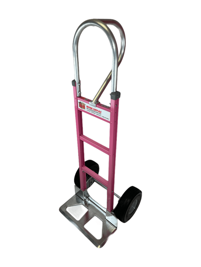 Picture of Pink Liberator Aluminum Hand Truck - Cutout Nose Plate