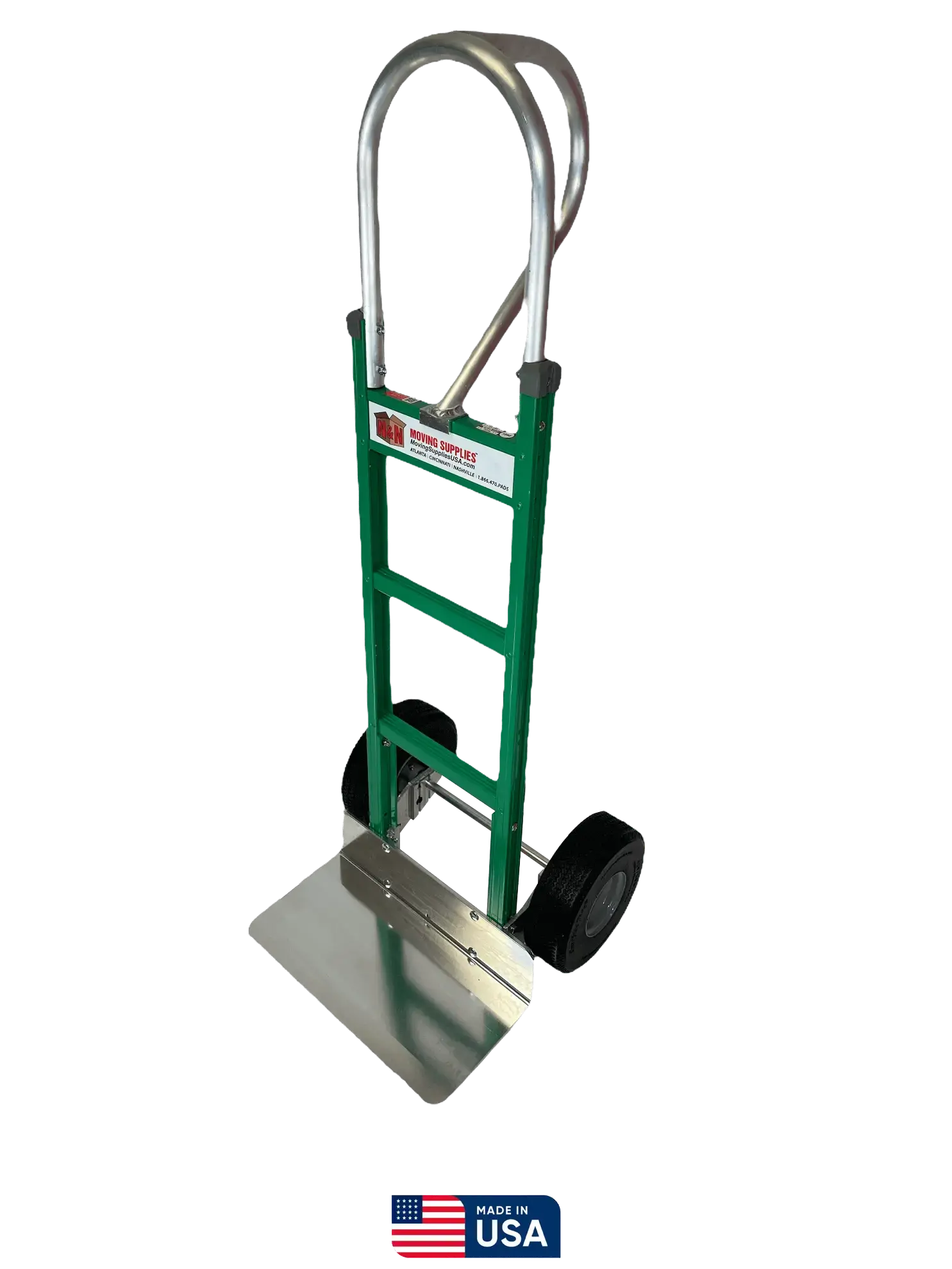 Picture of Green Liberator Aluminum Hand Truck - Solid Nose Plate