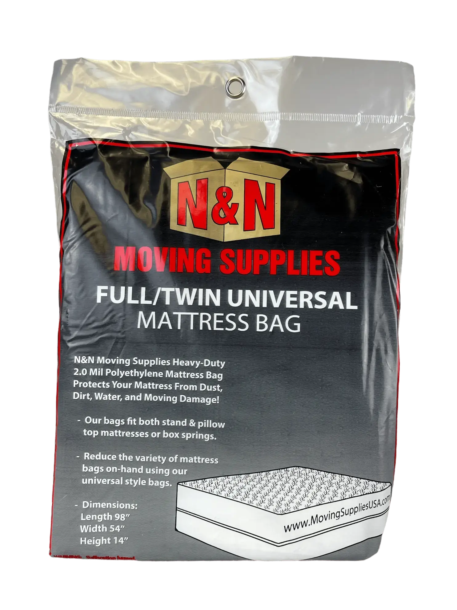 Picture of Mattress Bag Full/Twin (1 Bag Per Pack)