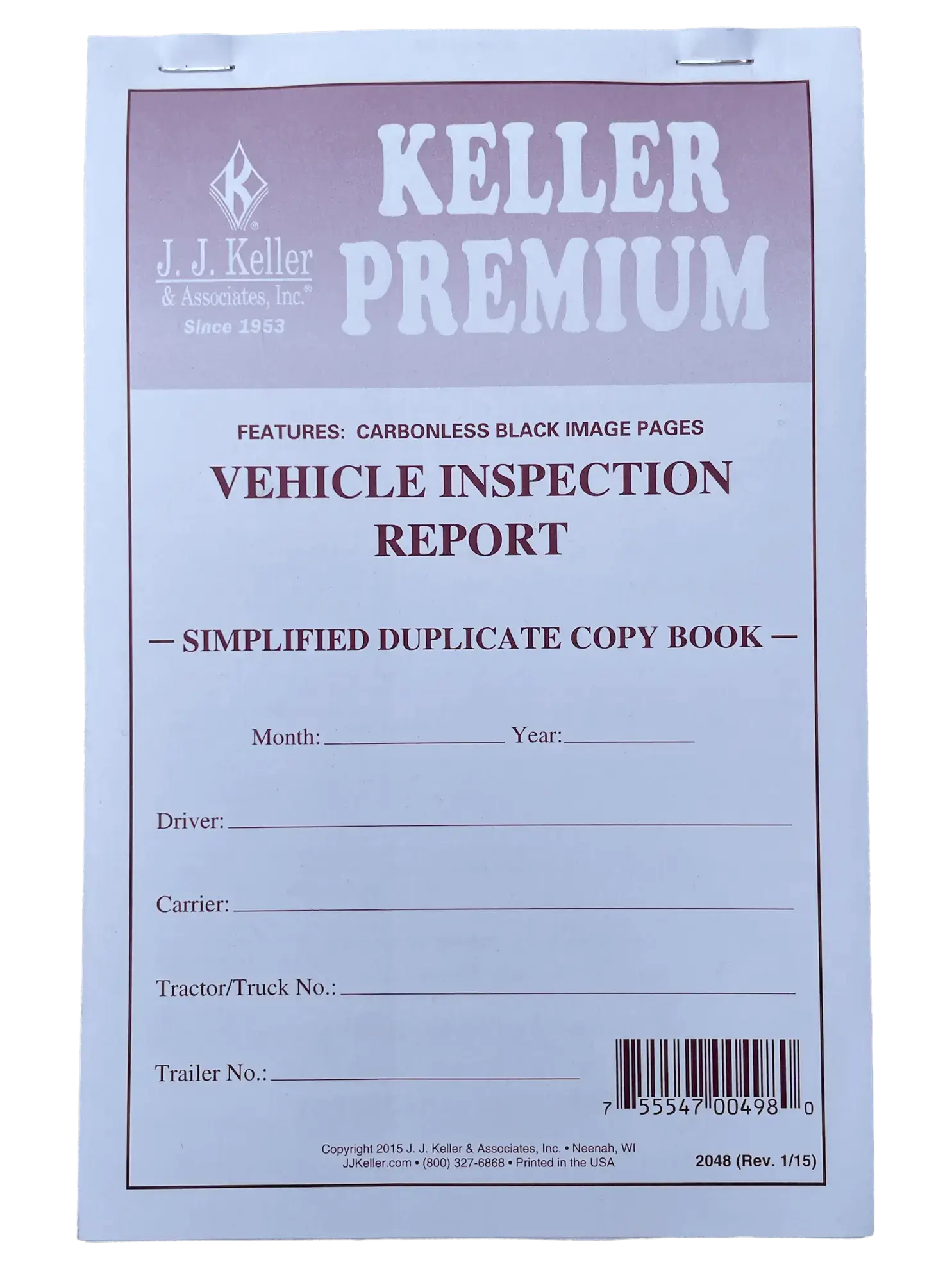 Picture of Driver Vehicle Inspection Report (DVIR)