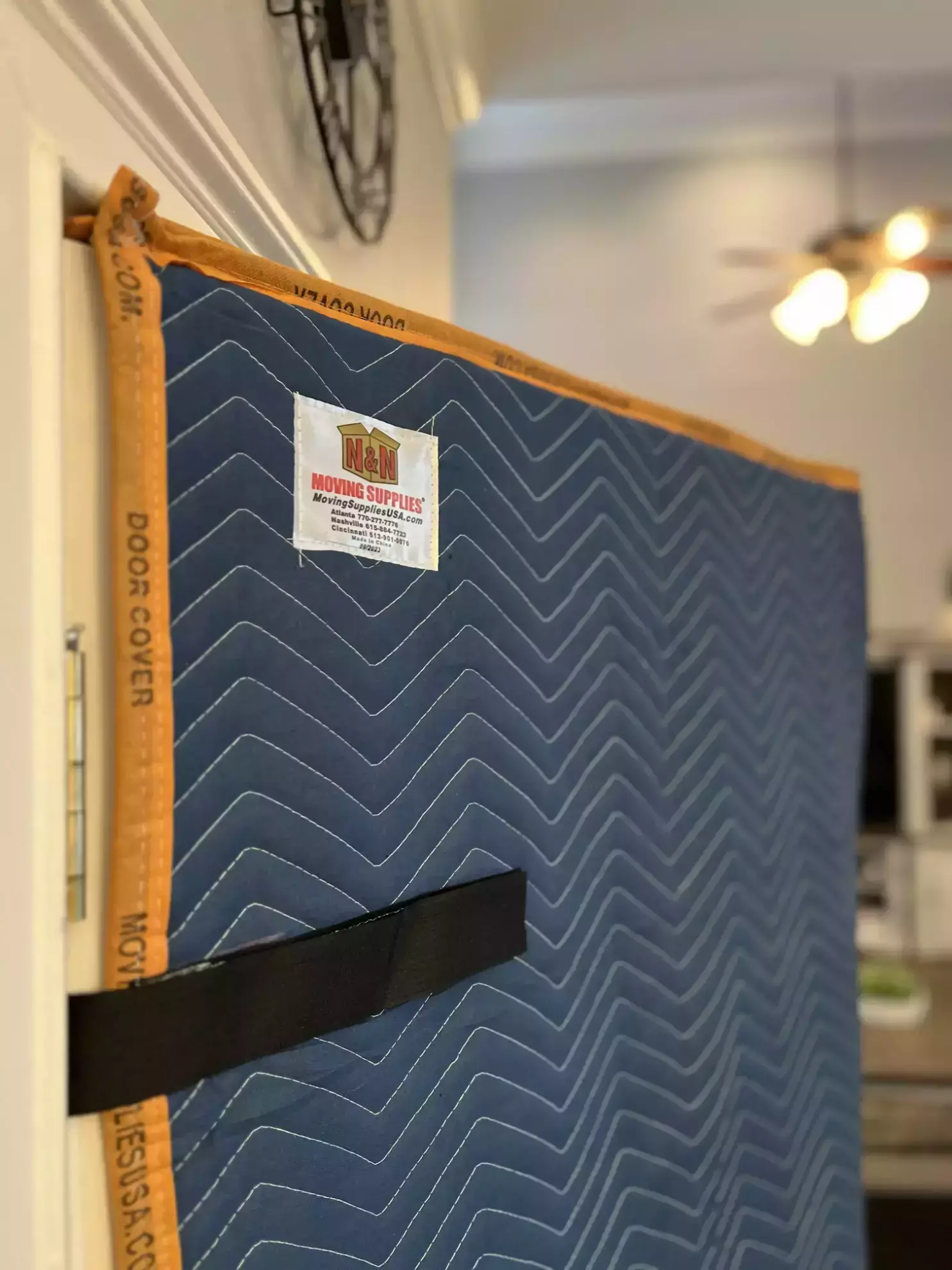 Picture of Quilted Door Cover